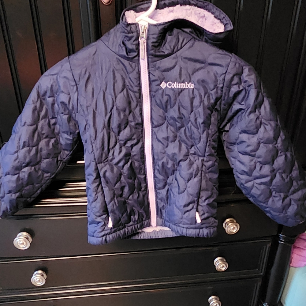 Columbia Blue Quilted Jacket